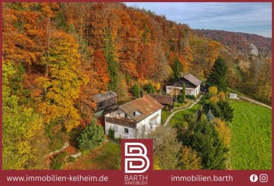 Einzigartiges Anwesen – Zwei Einfamilienhäuser mit eigenem Wald und unverbaubarer Aussicht