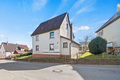 Mit Potenzial! Ländlich gelegenes Einfamilienhaus in naturnaher Wohnlage