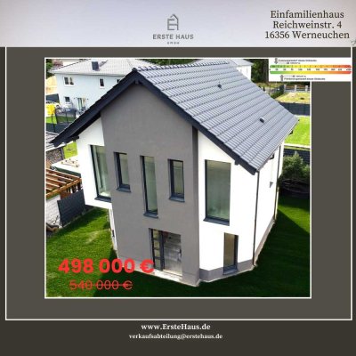 Neubau-Einfamilienhaus A+ | 123 m² | 4 Schlafzimmer | 2 Bäder | Terrasse | Provisionsfrei