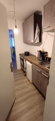BesichtigungExklusive Neubau 1-Zimmer-Erdgeschosswohnung mit Terasse im Zentrum Schildesche Bl