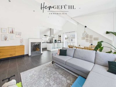 Helle, moderne 3-Zi.-Dachgeschosswohnung in ruhiger Lage von Bissingen