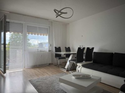 Kapitalanlage, schöne 3- Zi-Whg mit Balkon in Ober-Erlenbach in Feldrandlage