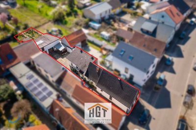 Abrisshaus mit Baugrundstück in schöner Wohnlage in Waghäusel Wiesental