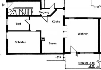 Attraktive 2,5-Zimmer Wohnung mit Terrasse in Ludwigsburg