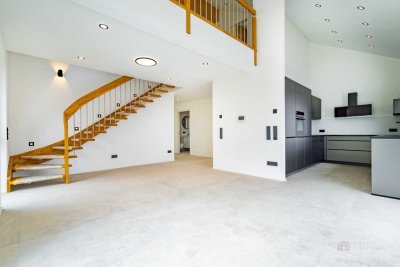 Neubau 6,5-Zimmer-Maissonette-Wohnung mit luxuriöser Innenausstattung