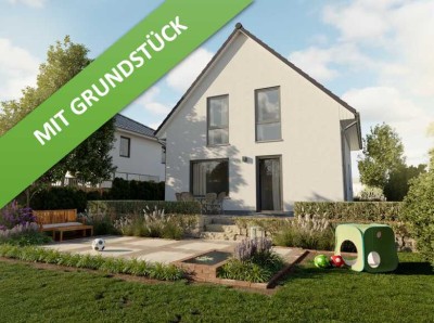 Inkl. Grundstück, das flexible Massivhaus "FürDich" in Helmerkamp.