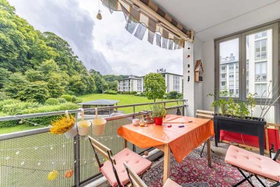 Vermietete 4-Zimmer Wohnung in ruhiger Parkanlage