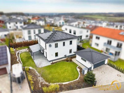 Sofort frei! KfW 55, Massivbauweise, Wärmepumpe, 4 Schlafzimmer, FBH, Wärmepumpe, PV & Speicher!!