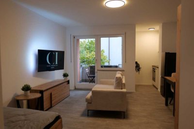 Modernes 1-Zimmer-Apartment (vollmöbliert) in zentraler Lage - provisionsfrei -