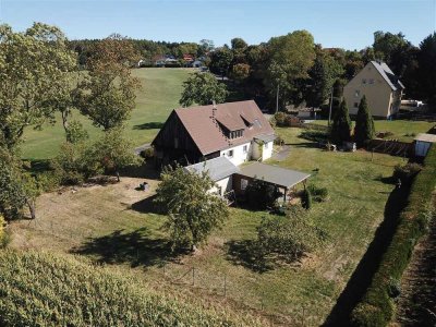 ++Einfamilienhaus in ruhiger, sonniger Lage zum sanieren mit Trinkwasserbrunnen und Fernblick++