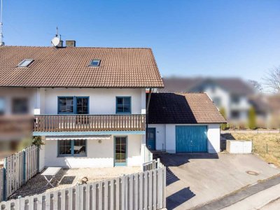 Moderne Doppelhaushälfte mit Garten, Balkon und viel Platz für die Familie