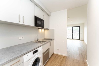 Traumhafte DG-Perle im Szenebezirk F.hain! Helle Studios & 2-Zi-Whg m. eigener Terrasse – ERSTBEZUG