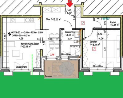 Barrierefreie 2-Zimmer Wohnung mit Balkon in Neukirchen-Vluyn