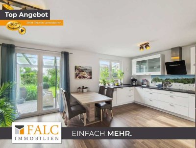 Top moderne Doppelhaushälfte in ruhiger Wohnsiedlung - FALC Immobilien