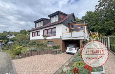 Gepflegtes Einfamilienhaus mit Einliegerwohunung in Rauenberg / Rotenberg (Schlossblick, Sauna, Wall