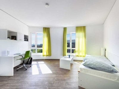Erstbezug nach Modernisierung: Möbliertes & helles 1-Zimmer-Apartment am Campus Riedberg | Maxi Bude