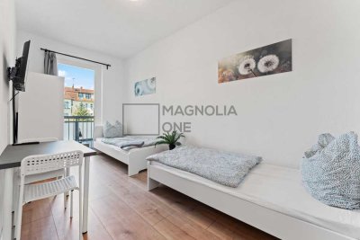 Zentrale 2-Zi-Wohnung in Eberswalde – Vollständig möbliert und bereit zum Einziehen!