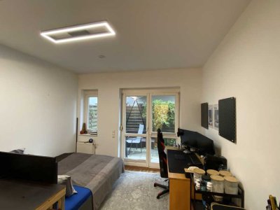 Helle 1-Zimmer-Wohnung mit Terrasse in Tübingen