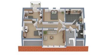 Kernsaniert & energieeffizient: 4-Zimmer-Dachgeschosswohnung mit Balkon in Rinteln