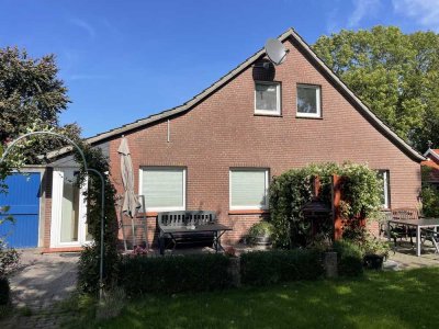 3-Zimmer-Wohnung in idyllischer Lage am Deich für Gartenliebhaber