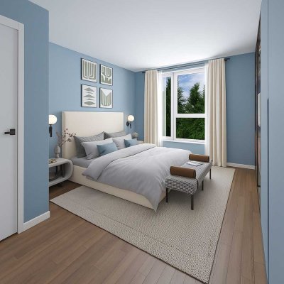 Modern wohnen, schnell in der City
