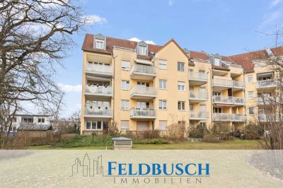 Wohnen mit Komfort! Großzügige 3-Zimmer-Wohnung im Hochparterre mit Einbauküche und sonniger Terrass