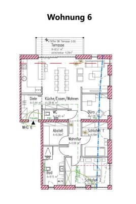 Helle altersgerechte Wohnung im KFW 40 Energiesparhaus Nähe Porta Nigra –  an den Krankenhäusern
