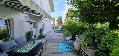 ... moderne EG-Whg mit großer Terrasse und sep. Büro - Selbstbezug möglich ...