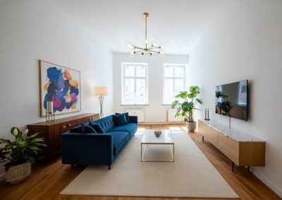 Buntes Friedrichshain: 3 Zimmer - Gründerzeitwohnung mit Tageslichtbad - PROVISIONSFREI