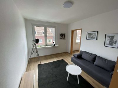 vollmöblierte 2 Zimmer-Wohnung, topsaniert, begehrte Lage Nordviertel,  ideal für Studenten etc