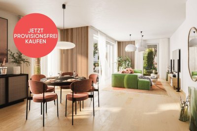 PROVISIONSFREI! Lichtdurchflutete 3-Zimmer-Gartenwohnung | Loggia, Terrasse &amp; Garten