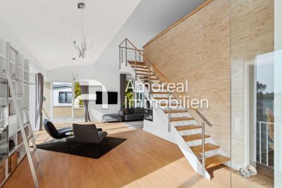 Endetage in den Elbvororten - großzügiges Penthouse mit vier Terrassen