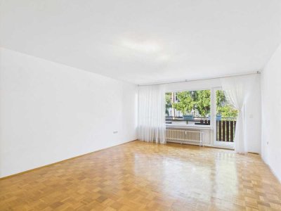 Charmante 3-Zimmer-Wohnung in ruhiger Lage von Solln mit Balkon und Gartenanteil
