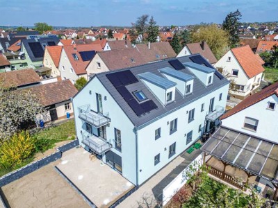 Erstbezug Neubauwohnungen mit besten Raumklima. 47 bis 106 qm Wohnfläche. Option Garage mit Wallbox