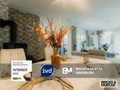 Moderner Bungalow mit Pool und Kamin in Markkleeberg