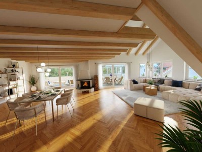 Penthouse-Highlight am Bodensee: Stilvoll leben in Langenargen