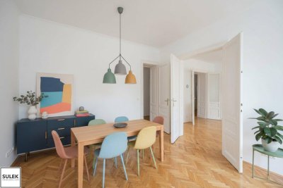 Gut geschnittene Altbauwohnung mit Grünblick; Schönbrunnerallee