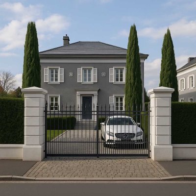 Exklusive Neubau Villa im Dreimädelhaus Ensemble – Wohnen in Bestlage von Aschaffenburg (KfW-40)