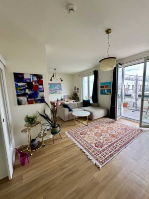 Helle Penthouse-Wohnung mit 2 Terrassen in Schöneberg: Nachmieter gesucht zum 01.07.2025