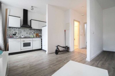 Vermietete 1- Raum- Wohnung mit Einbauküche und Stellplatz in Schlosschemnitz