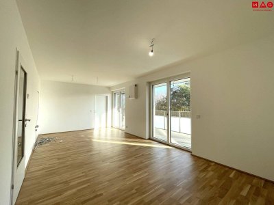 Ruhelage am Bindermichl: Perfekt aufgeteilte 3-Zimmer Wohnung mit 26 m² großem Balkon