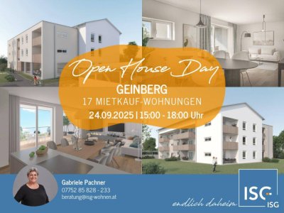 NEUBAU! 3-Zimmer-Mietkauf-Wohnung Top 7 - Übergabe Oktober 2025