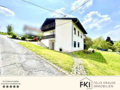 **Einfamilienhaus mit Einliegerwohnung in idyllischer Lage der Kroppacher Schweiz**