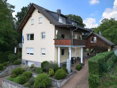 Exquisites Zweifamilienhaus mit Traumblick – Im Herzen des Spessarts