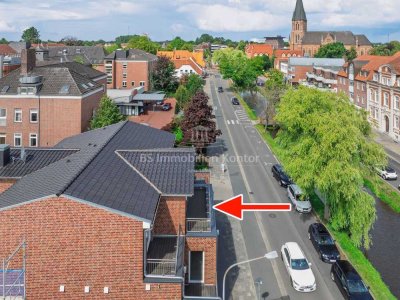 Exklusives Penthouse mit durchdachtem Grundriss und zwei Balkonen in zentraler Lage von Papenburg
