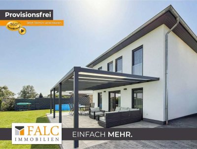 *Reserv.* Neuwertige Stadtvilla mit pflegeleichtem Grundstück in Randlage!