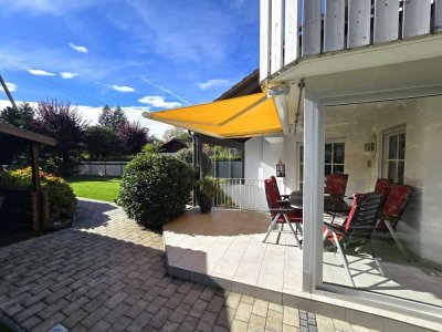 Elegante Doppelhaushälfte mit Einliegerwohnung und Doppelgarage