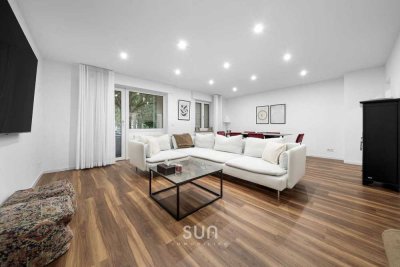 DESIGN TRIFFT SANIERTE QUALITÄT – 2,5-Zimmer in Niederrad mit Neubaucharakter