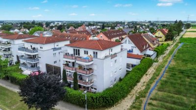 Panorama pur – stilvolle Penthouse-Rarität mit Rundumterrasse in Heitersheim