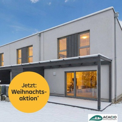 EINMALIGE WEIHNACHTSAKTION BIS 24.12.2025 - Leben im Herzen der Wachau - provisionsfrei, schlüsselfertig, in Krems-Gneixendorf - Eckreihenhaus inklusive Parkplatz